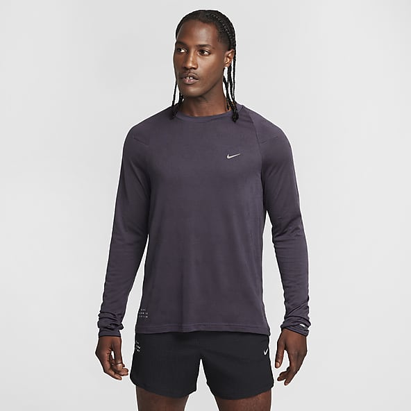 Nike mens long sleeve running top outlet